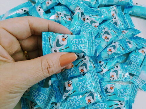 Bala Personalizada Cinderela