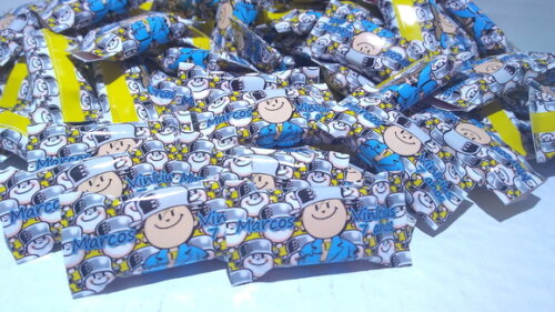 Bala Personalizada menino maluquinho