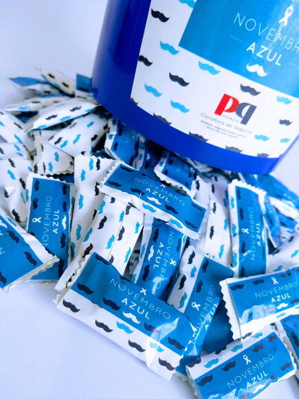 Bala Personalizada novembro azul