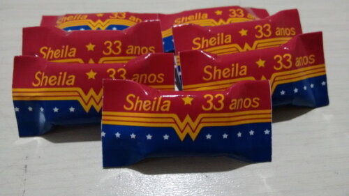 Bala Personalizada mulher maravilha