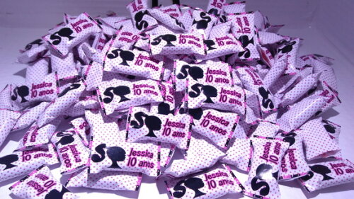 Balas Personalizadas Barbie paris