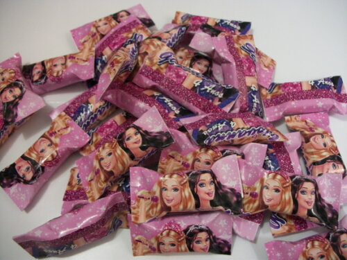 Balas Personalizadas Barbie Pop Star