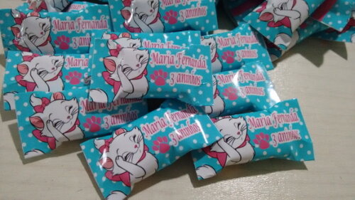 Balas Personalizadas gata marie