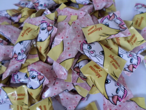 Balas Personalizadas gata marie