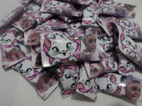 Balas Personalizadas gata marie