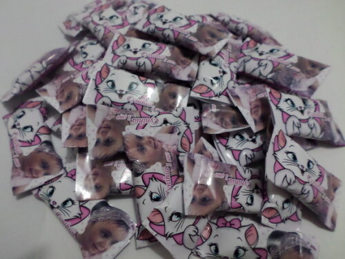 Balas Personalizadas gata marie