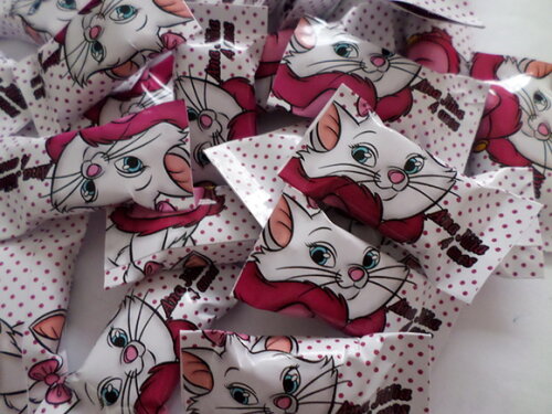 Balas Personalizadas gata marie