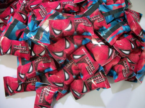 Balas Personalizadas homem aranha