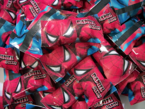 Balas Personalizadas homem aranha