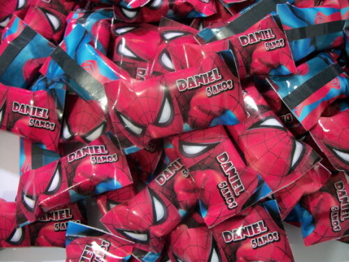 Balas Personalizadas homem aranha