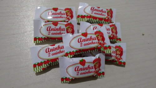 Balas Personalizadas moranguinho