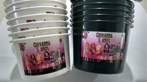 Balde de Pipoca Ever After High