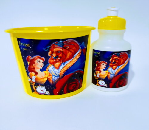 Balde De Pipoca E Squeeze Personalizados