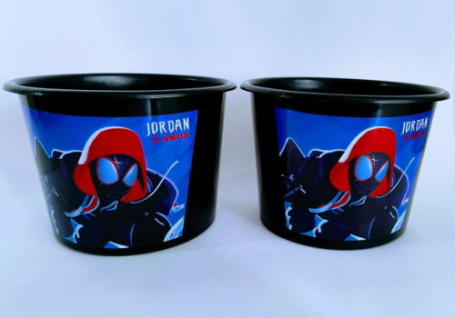 Balde de Pipoca Personalizado Miles Morales