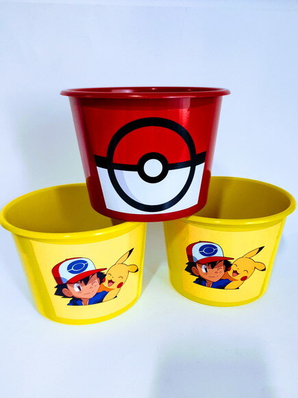 Balde de Pipoca Personalizado Pokémon
