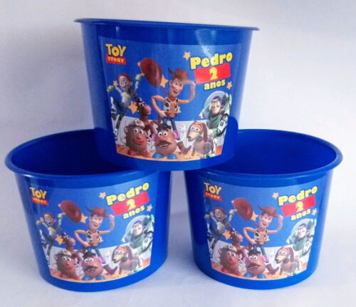 Balde de Pipoca Personalizado Toy Story