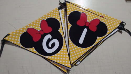Bandeirola Minnie