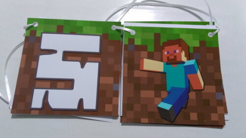 Bandeirola Minecraft