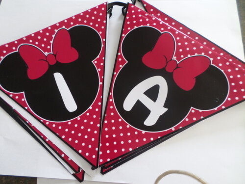 Bandeirola Minnie