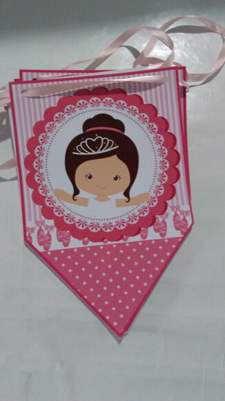Bandeirola Personalizada Bailarina
