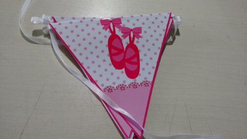 Bandeirola Personalizada Bailarina