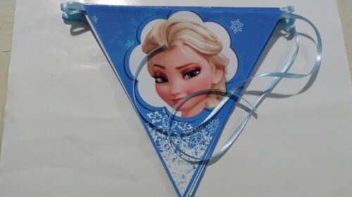 Bandeirola Personalizada Frozen