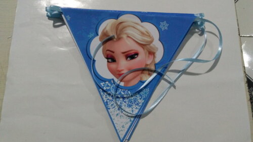 Bandeirola Personalizada Frozen