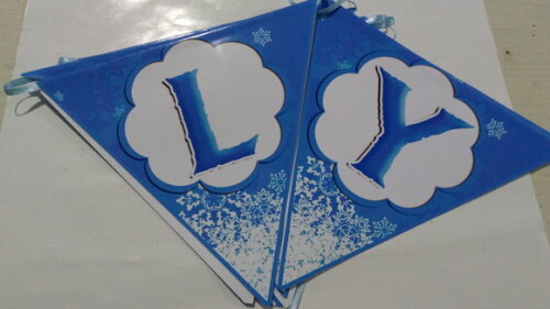 Bandeirola Personalizada Frozen