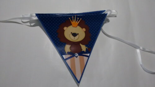 Bandeirola Personalizada Leão