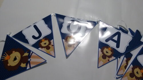 Bandeirola Personalizada Leão