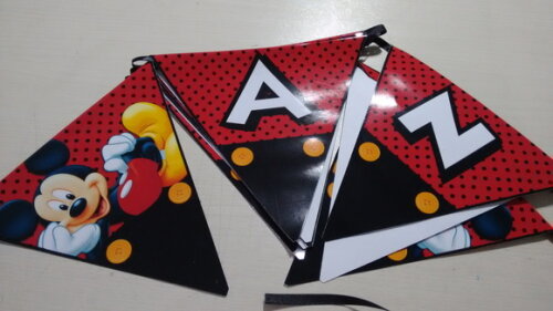 Bandeirola Personalizada Mickey