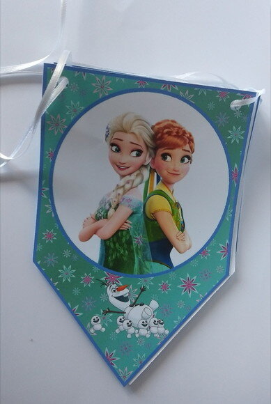 Bandeirolas Frozen Fever