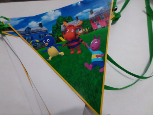 Bandeirolas Personalizadas Backyardigans
