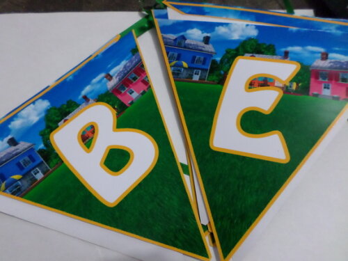 Bandeirolas Personalizadas Backyardigans