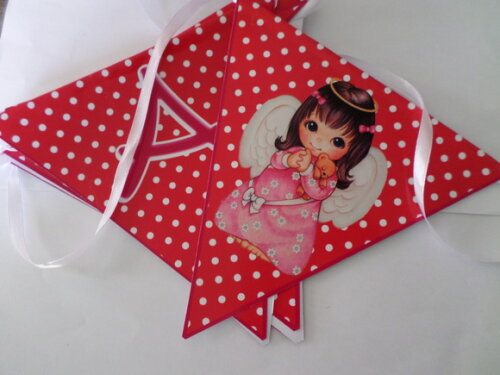 Bandeirolas Personalizadas Batizado