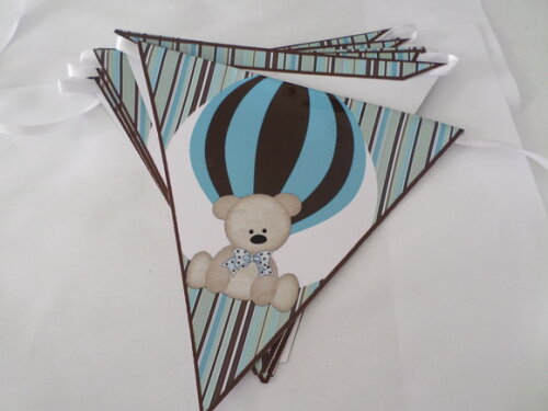 Bandeirolas Personalizadas Chá de Bebê