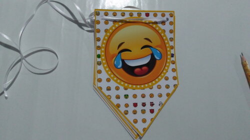 Bandeirolas Personalizadas emoji
