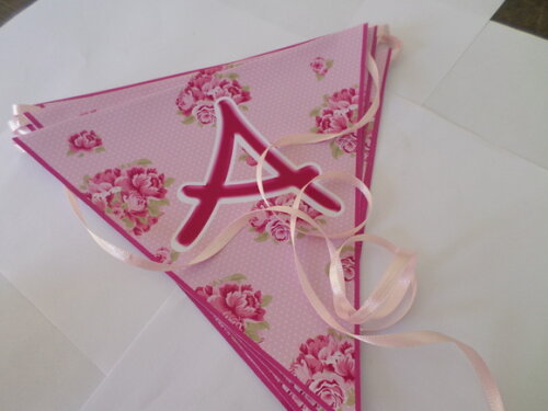 Bandeirolas Personalizadas Floral