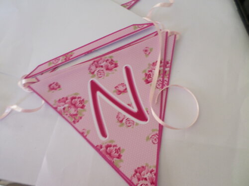 Bandeirolas Personalizadas Floral