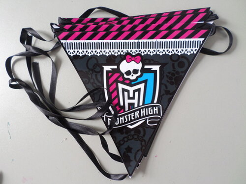Bandeirolas Personalizadas Monster High