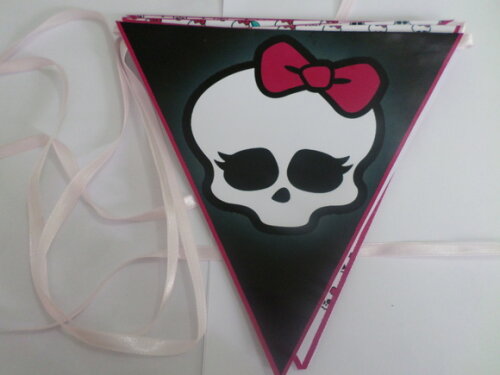 Bandeirolas Personalizadas Monster High