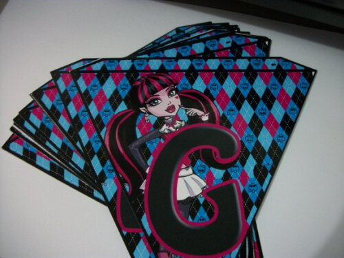 Bandeirolas Personalizadas Monster High