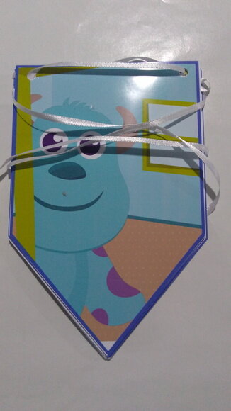 Bandeirolas Personalizadas Monstros S.a.