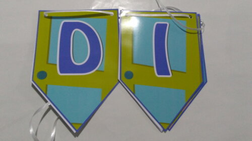 Bandeirolas Personalizadas Monstros S.a.