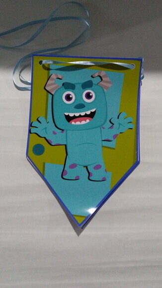 Bandeirolas Personalizadas Monstros S.a.