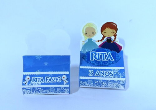 Bis Duplo Personalizado Frozen