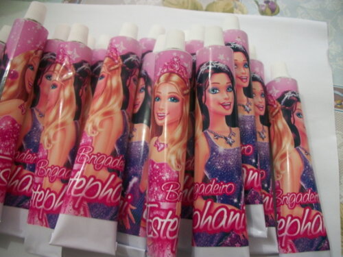Bisnaga de Brigadeiro Barbie