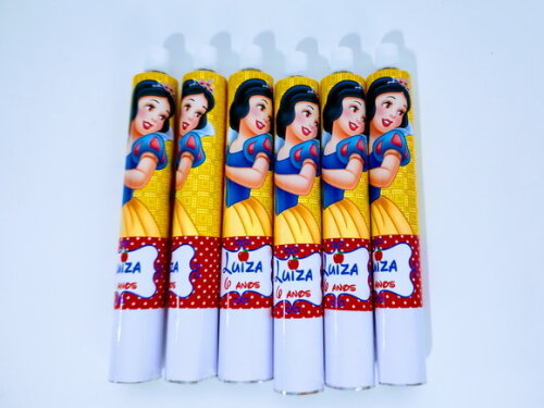 Bisnaga Personalizada Branca de Neve