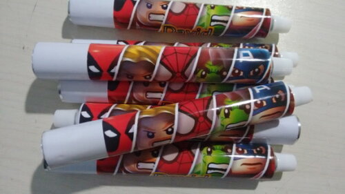 Bisnaga Personalizada os Vingadores Lego