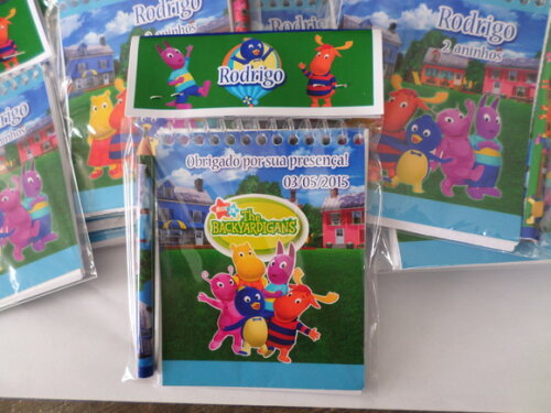 Bloquinho de Anotação Backyardigans